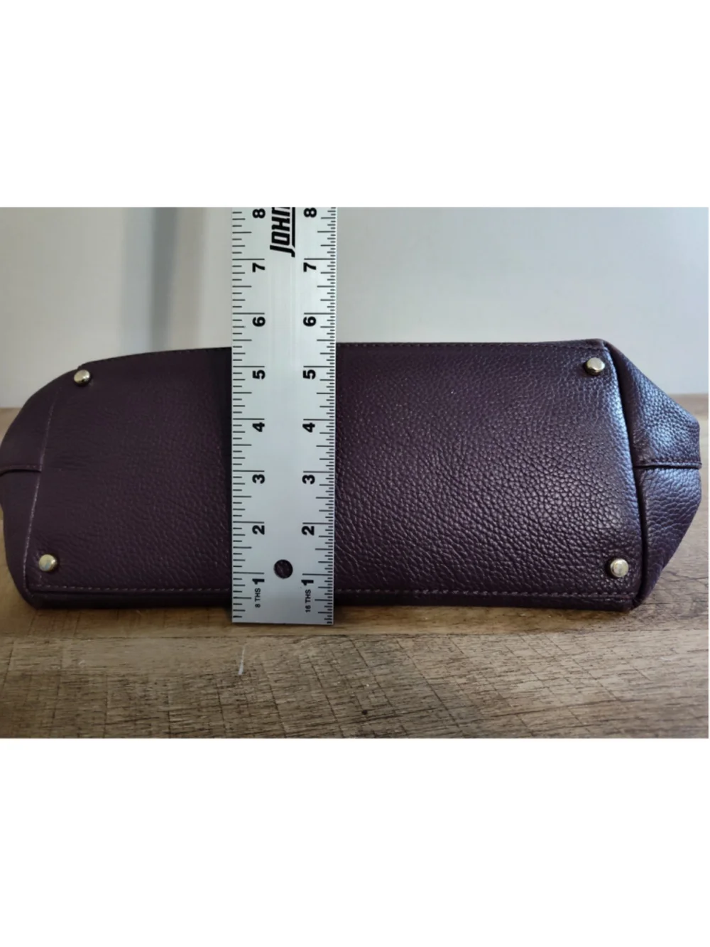 Women's Kate Spade Purple Leather Tote Bag